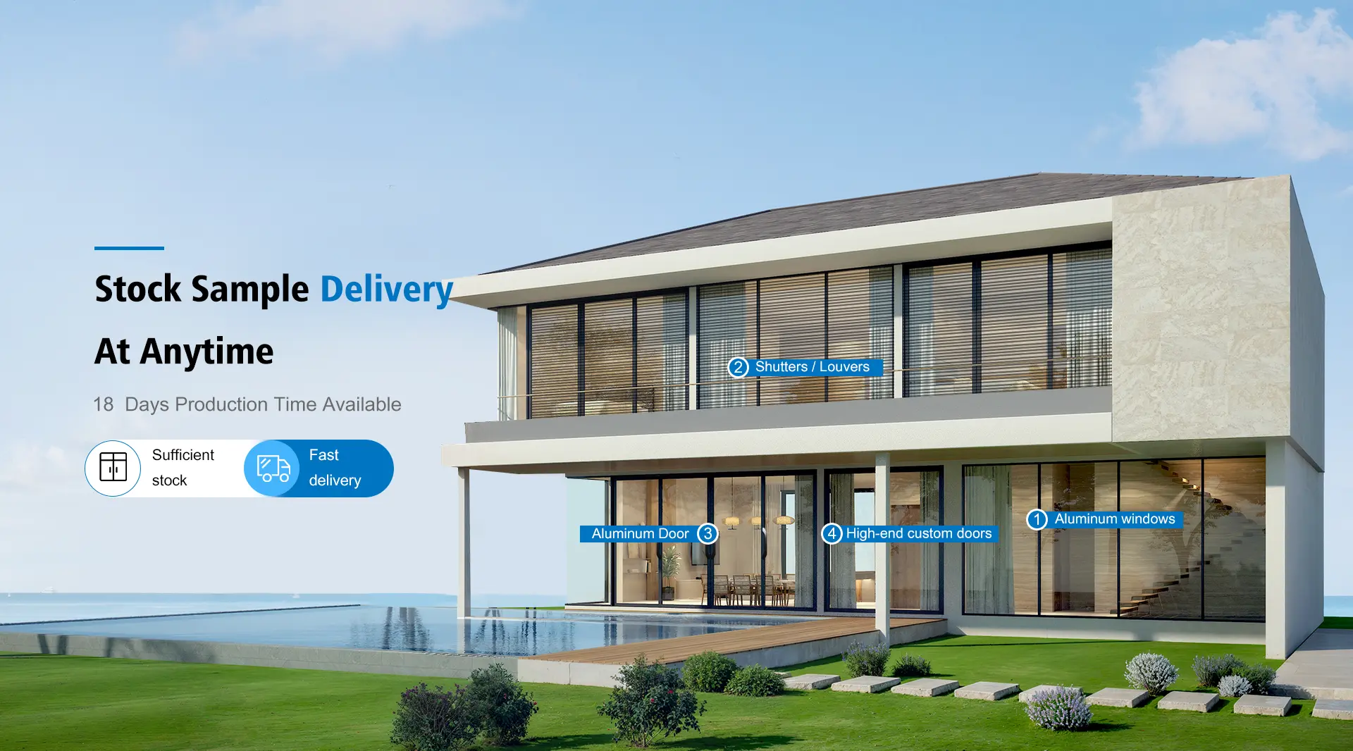 China Aluminium Windows Hersteller