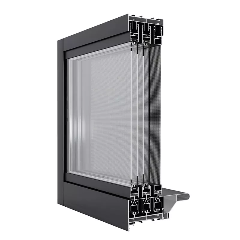 Aluminiumlegierung Schiebfenster