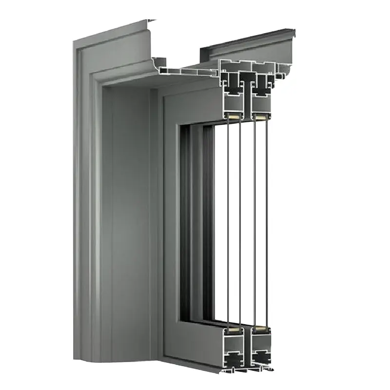 Hieving -Schiebetür der Tiefe 105 mm