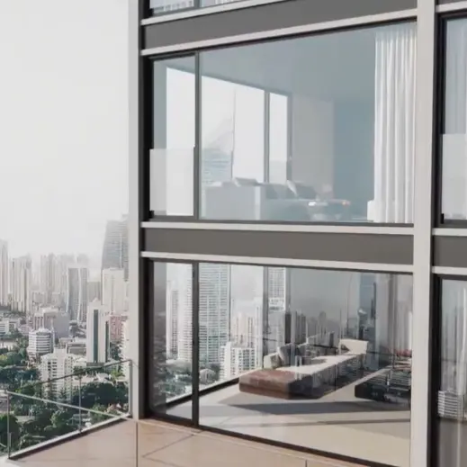 Seitendruck-Schiebefenster